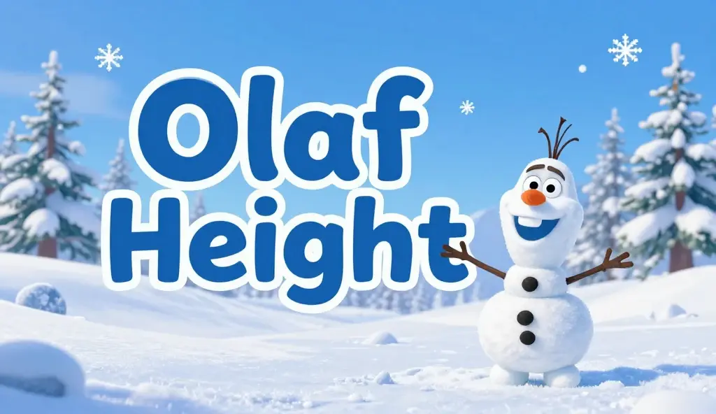 olaf height