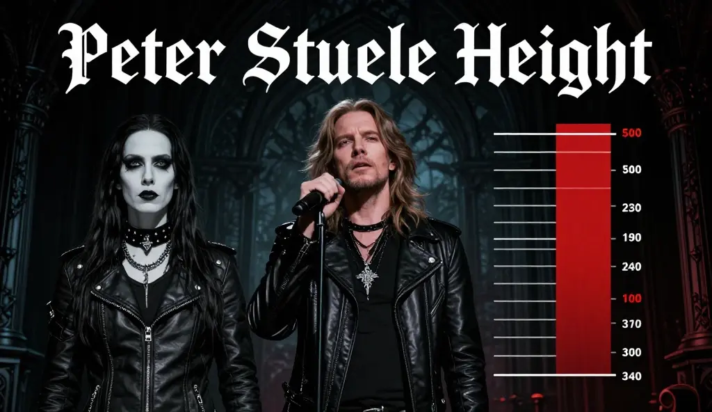 peter steele height
