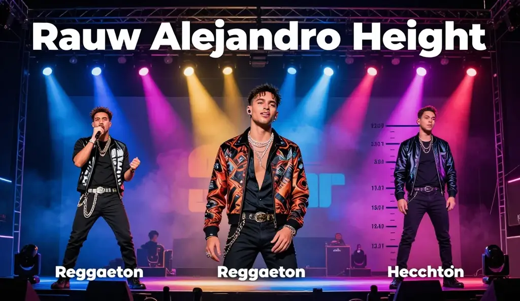 rauw alejandro height