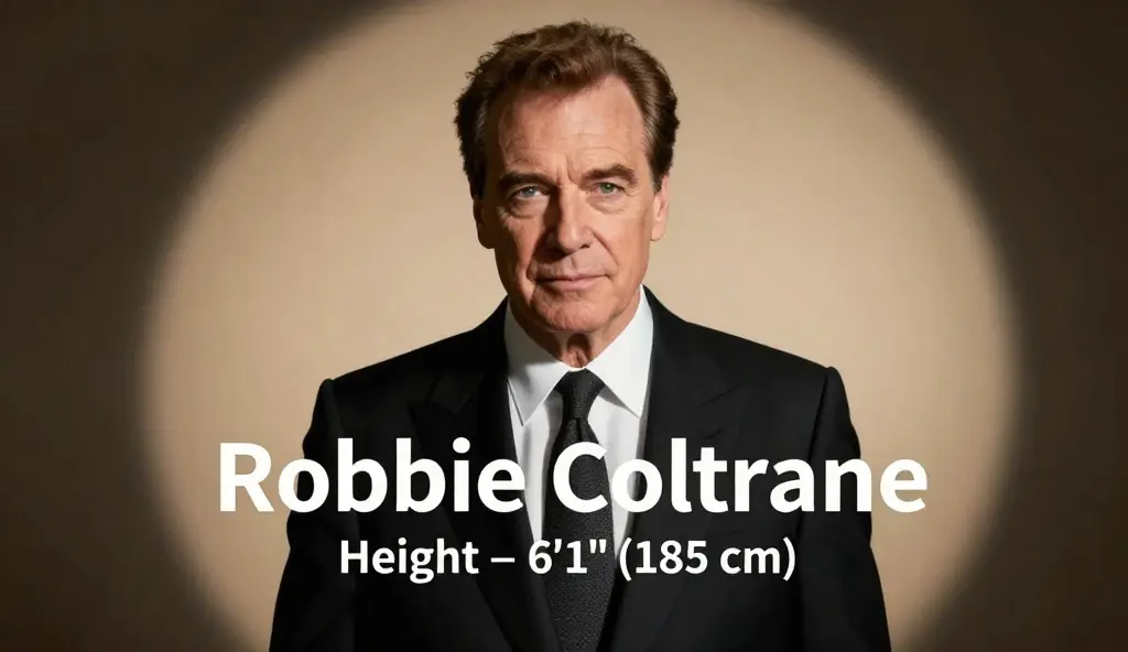 robbie coltrane height