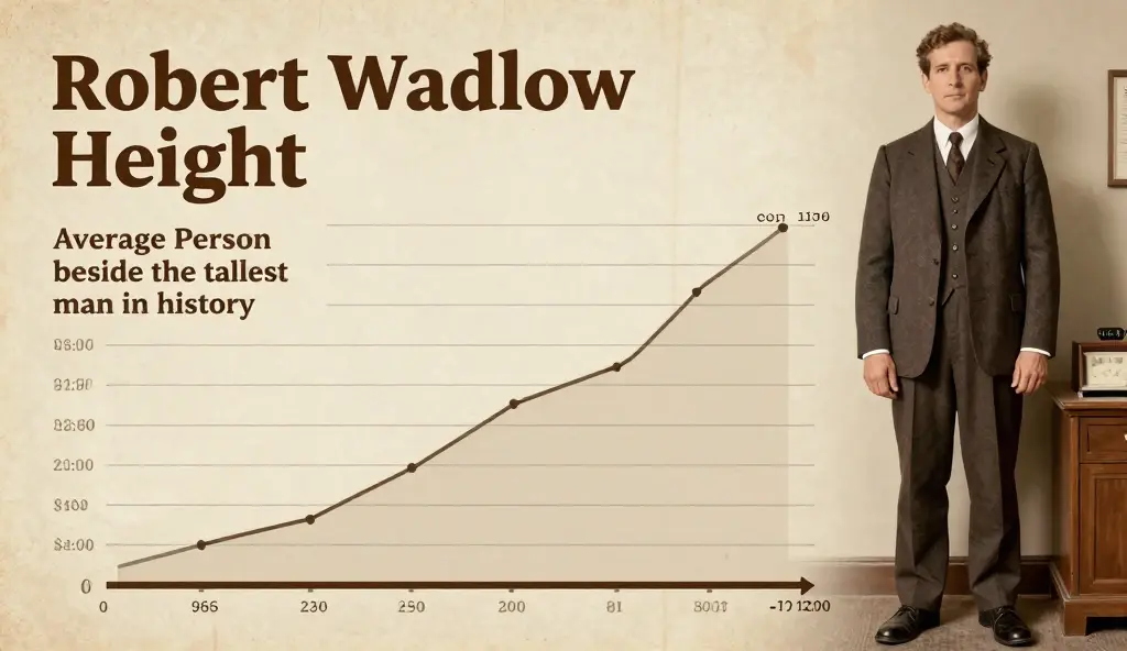 robert wadlow height