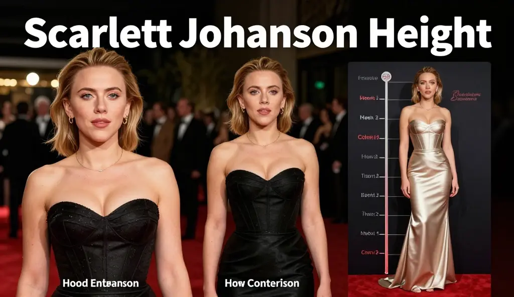 scarlett johansson height