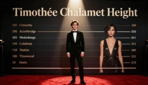 timothée chalamet height