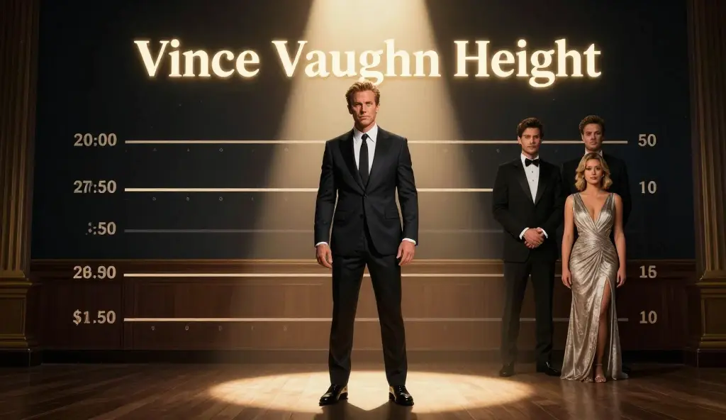 vince vaughn height